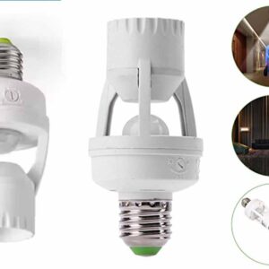 Douille d'ampoule avec Capteur Radar à 360° - Détection Intelligente pour Ampoules LED