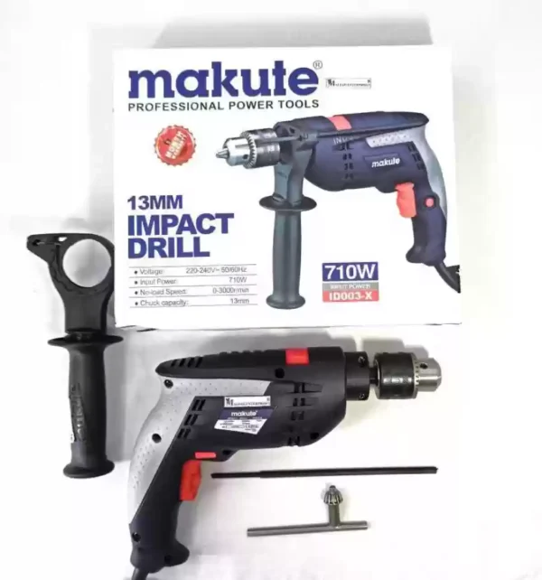 Perceuse Makute 610W - Puissante et Polyvalente pour Tous Vos Projets – Image 3