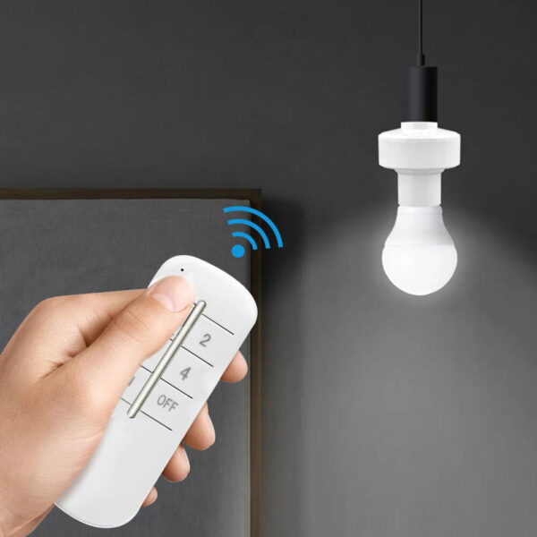 Support de Lampe Intelligent avec Télécommande et Fonction Minuterie – Image 5