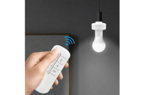 Support de Lampe Intelligent avec Télécommande et Fonction Minuterie